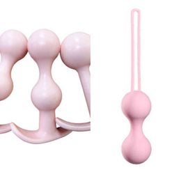 NXY Vagina Balls Siliconen Vaginale Ballen Speeltjes Voor Vrouw Kegel Chinese Ball Geisha Ben Wa Smart Bal Vagina Aanscherping Oefening Sex Winkels1211