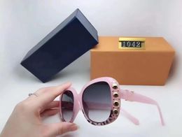 HOT Fashion Sunglasses Man Woman Goggle Beach vintage glasses UV400 7 Color Optional Top Quality glasses Made in Italy - Comes with Original Box/Case