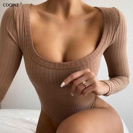 Winter Jumpsuits Black Bodysuits Sexy Club Outfits for Woman Rompers Bodycon Clothes Overalls Clubwear 28425P 210712