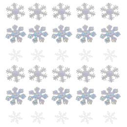 Christmas Decorations 300Pcs Snowflakes Confetti Table Xmas Party Decors