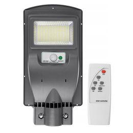 374/748LED Solar Street Light Outdoor IP67 Dusk-to-Dawn Security Road Lamp + Remote - 374 LED