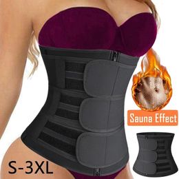 Women's Shapers Neoprene Sweat Waist Trainer Corset Trimmer Belt For Women Weight Loss Cincher Body Shaper Slimming Shapewear