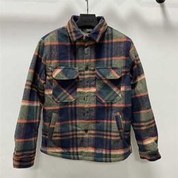 ZODF Trendy Men Winter Fleece Plaid Jackets Shirts Harajuku Male Thick Worm Coats Outfits Brand Design HY0339 211217
