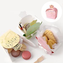 Candy Box Bag Favours Gifts Candy Boxes With Crown Baby Shower Wedding Party Gift Supplies