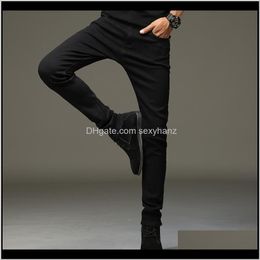 Mens Clothing Apparel Drop Delivery 2021 Spring Arrival High Quality Casual Slim Elastic Jeans ,Skinny Men ,Mens Pencil Pants ,Size 27-361 My