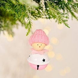 Christmas Decorations Christmas Knitted Hat Bell Pendant Xmas Tree Pendants Home New Year Decoration JJA9139