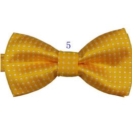 2021 Dots Children bow ties boys girls shirt tie baby christmas wear kids ties many Colours Child formal wear