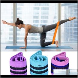 Equipments Supplies Sports & Outdoors Drop Delivery 2021 Yoga Resistance Bands Stretching Rubber Loop Indoor Outdoor Exercise Sport Strength