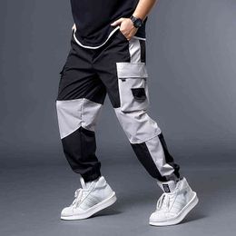 Plus 7XL 6XL XXXXXL 2020 Fashion Sport Pants For Hiphop Causal Runnings Pants High Street Jogger Pants New Pocket Trousers H1223