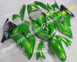 Bodywork For Kawasaki ZX-14R 2012 2013 2014 2015 ZZR1400 ZZ-R1400 ZX14R ZX 14R 12-15 Black Green Sport Moto Fairing Kit (Injection molding)