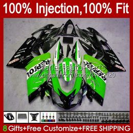 Injection Body For Aprilia RS4 RS-125 RSV RS 125 RR 125RR 06-11 34No.27 RSV-125 RSV125 RS125 R 06 07 08 09 10 11 RSV125RR Repsol Green 2006 2007 2008 2009 2010 2011 Fairings