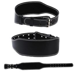 Waist Support Leather Weightlifting Belt Barbell Powerlifting Squat Gym Lumbar Protector Bodybuilding Muscle Training Weight Lifting