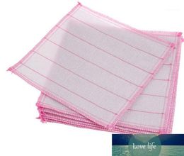 Cleaning Cloths 10PCS/LOT White Non-stained Bamboo Fibre Wipes Water Stains Clean Dishcloth Wash The Dishes Cloth Kitchen Tools1
