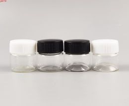 300 x 5g Small Travel glass cream jar with plastic lids 5cc mini cosmetic packaging Containers Mini Make Up Potgoods qty