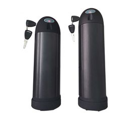 Water Bottle I Battery Pack 36V 48V High Capacity lithium ion 18650 cells with BMS Bottom 4pins Power Port for Ebike