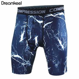 Men Compression Tights Running Short Pants Quick-drying Gym Clothing Shorts Basketball Riding Jogging Fitness Leggings Y Men's