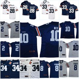 NCAA Custom AU Football Jersey Traivon Leonard NICK FAIRLEY Peyton Barber Jeff Holland Carlton Davis Noah Igbinoghene Stephen Roberts Tray Matthews Williams