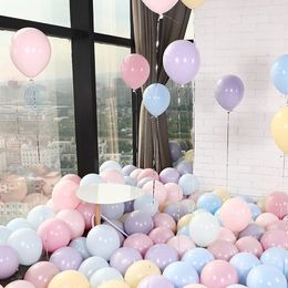 Balloons 2.2 grams round birthday party decorations wedding decoration thick candy balloon 100 a pack many colors
