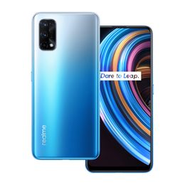 Original Realme X7 5G Mobile Phone 6GB RAM 128GB ROM MTK Dimensity 800U 4300mAh Android 6.4" Full Screen 64MP Face ID Fingerprint Smart Cellphone