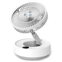 Edon E908 Folding Electric Purification Fan Air Cooling Fan from Humidification Magnetic Remote Control 5 Wind Speed USB Charging