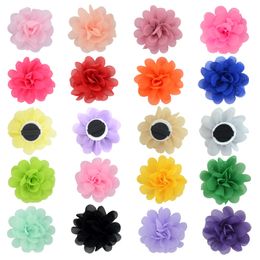 50/100pcs Dog Collar Flowers Pet Bow Tie Charm Collars Puppy Dog Charms Flower Slides Attachment Decoration Grooming Accessories 2187 V2