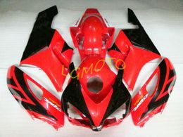quality motorcycle parts Canada - Free Custom Injection Fairings kit for HONDA CBR1000RR CBR 1000RR 2006 2007 06 07 Bodywork Fairing kits Cowling Motorcycle Parts Cowlings Black Red High Quality