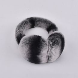 natural 100% rex rabbit fur earmuff Men Warm Fashion women Russia Winter real Fur Earmuffs kids fur ear cover Girl's Earlap