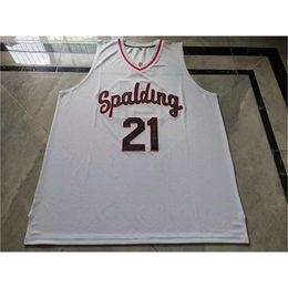 37403740rare Basketball Jersey Men Youth women Vintage #21 Rudy Gay Archbishop Spalding  High School College Size S-5XL custom any name or number