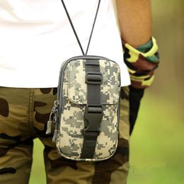 Outdoor Sports Molle Accessory Belt Waist Hanging Bag Fishing Riding Climbing Nylon Multi Function Tactical Kit Tool Pouch Bags
