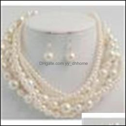 Bracelet, Earrings & Necklace Jewelry Sets Buy Pearl Fine Naturallonger 100\ Drop Delivery 2021 Ixslm