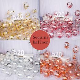 newSequin Balloon Foam Confetti Aluminum Foil Balloons Birthday Party Wedding Decoration Supplies EWD6022