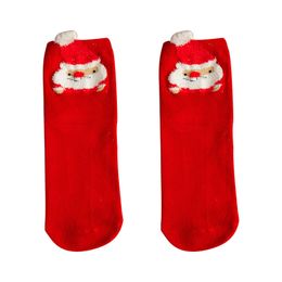 Decompression Toy 2021 New Christmas socks INS wind women cotton straight wholesale