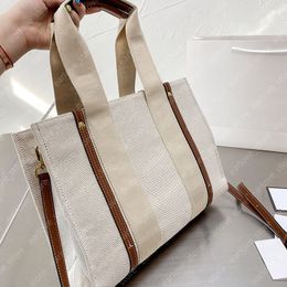 medium woody tote bag Canada - Women Totes Bags Canvas Shopper 2021 Fashion Womens Woody Tote Small Medium Handbags Purses Crossbody Handbags Bags