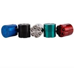 2021 Direct Spot Supply of 30MM Small Bullet Clamp Grinder Color-mixing Zinc Alloy Creative New Tobacco Fittings