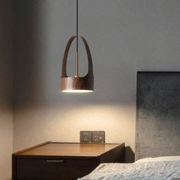 Bedside small chandelier lamps modern minimalist Chinese bedroom lamp Nordic dining room dimming living decorative lighting