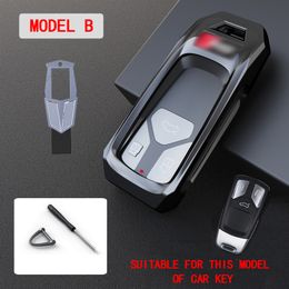 1 Pcs Boutique Packaging Bag Car key cover For Audi A4L A5 A6L A7 A8L S5 S6 Q5 SQ5 RS5 A1 S1 A3 S3 RS6 A6 TT Q3 Q7 Accessories292S