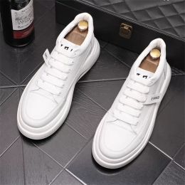 Wedding 5235 Fashion Designer Dress Party Shoes British Style Air Cushion Breathable Comfortable White Outdoor Casual Sport Sneakers Lightweight Walking Loafers