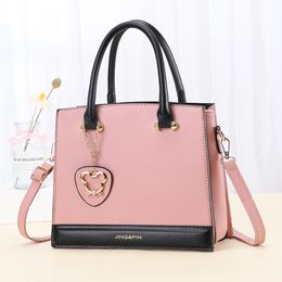 Handbag Women Shoulder Bag High Quality Purse PU Leather Tote Bags Lady Causal Shopping Packs 2021 Fashion Pocket