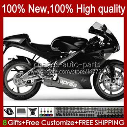 +Tank cover Kit For Aprilia RSV250 RS-250 RSV RS 250 RS250 All black RR Body 23No.115 RSV250RR 98-03 RS250R 98 99 00 01 02 03 RSV-250 1998 1999 2000 2001 2002 2003 Fairing