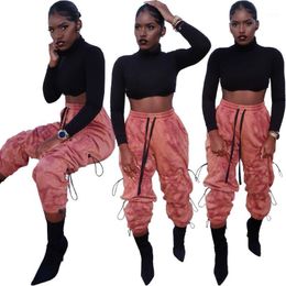 Streetwear High Quality Ladies Joggers Cotton Cool Sweatpants Women Baggy Waist Casual Trousers Women's Pants & Capris