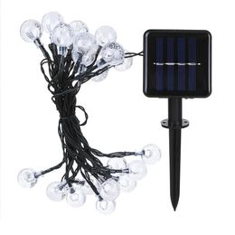 20/50/100 LED 5/7/12m Solar String Light 1.7cm Diameter Ball Shape Waterproof Fairy Outdoor Party Garden Christmas Decorations Clearance Lights - 5M