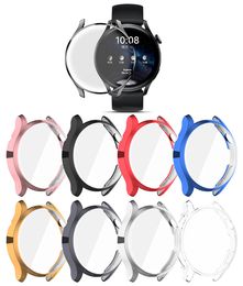 Cover for Huawei Watch 3 Case Full Cover Soft TPU Scratch All-Around Protective Shell with Huawei Watch 3 Pro Screen Protector