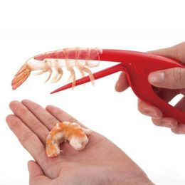 Cooking Utensils Shrimp Peeling Artefact to Shrimps Line ABS Restaurant Practical Gadgets Simple and Fast Party Gifts WH0201