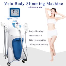 Vacuum Therapy Roller Cellulite Removal Slimming Machine Vela Body Shaping Equipment Rf Skin Tightening Fat Dissolving Multi-Polar Massager