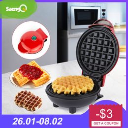 Mini Electric Waffles Maker Pan Eggette Machine Mini Waffle Pot Egg Cake Oven Bubble Egg Oven Breakfast Waffle Moulds