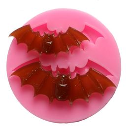 Halloween Bat Mould Christmas Ghost Festival Decorating Cake Moulds Sugar Biscuits Baking Easy Dismantling Moulds SN4950