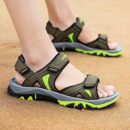 top quality men women trainer sport large size cross-border sandals summer beach shoes casual sandal slippers youth trendy breathable fashion shoe code: 23-8816-1