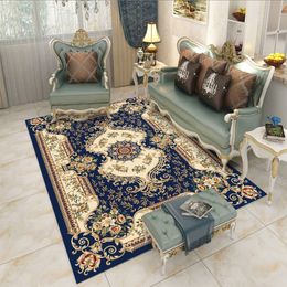 European Carpet for Bedroom Coffee Table Floor Mat Bedside Plush Rug Sofa Rug Area Rug for Living Room 210329