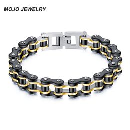 America Europe Popular Men Style Stainless Steel Chain Link Bracelet Cool Hip Hop Jewellery