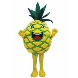 Stage Performance Pineapple Mascot Costume Halloween Christmas Fancy Party Cartoon Character Outfit Suit Adult Women Men Dress Carnival Unisex Adults